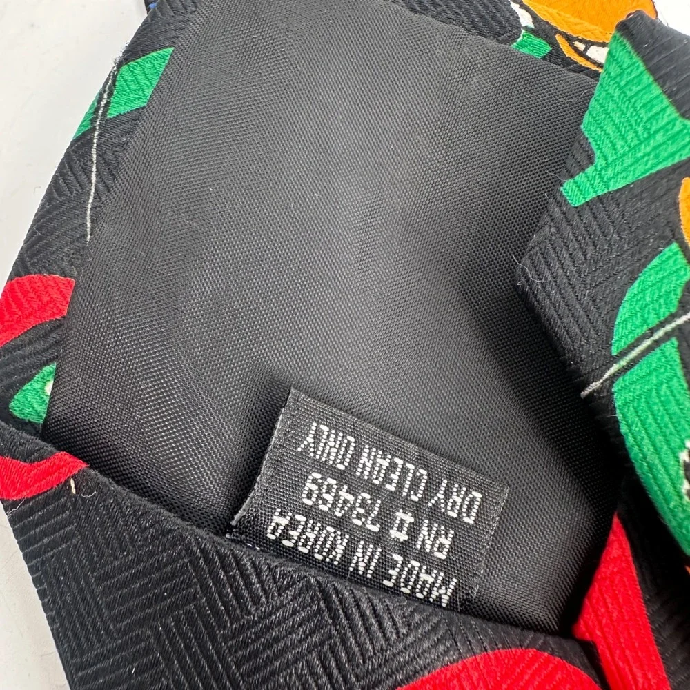 NWT‎ Looney Tunes Bugs Bunny Christmas Tie Mens Holiday festive Vintage Y2K